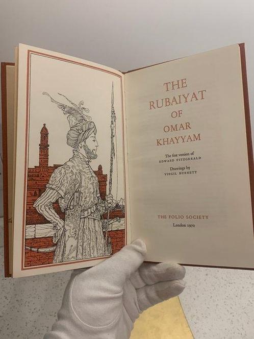 Edward FitzGerald / Virgil Burnett - n Rubaiyat of Omar, Antiquités & Art, Antiquités | Livres & Manuscrits