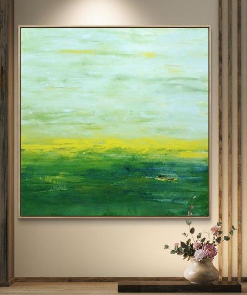 CARDUSU - VERDE Y MAS - XXL -, Antiek en Kunst, Kunst | Schilderijen | Modern