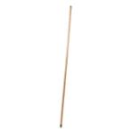 Bezemsteel gelakt m. gat en schroefdraad 130 cm - kerbl