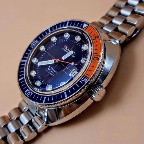 Bulova - Devil Diver Oceanographer - 96B321 - Homme - 2020, Handtassen en Accessoires, Horloges | Heren