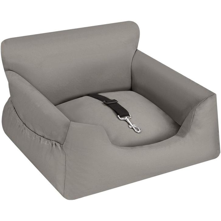 tectake Hondenautostoel Milow, gestoffeerd, met veiligheidsl, Animaux & Accessoires, Accessoires pour chiens, Envoi