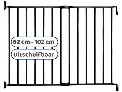 Noma Metalen Uitschuifbaar Schroefhekje | Traphek Met Boren, Huis en Inrichting, Woonaccessoires | Overige, Nieuw, Verzenden
