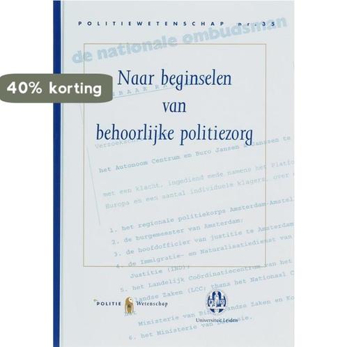 Naar beginselen van behoorlijke politiezorg /, Boeken, Wetenschap, Gelezen, Verzenden