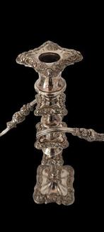 Kandelaber - Verzilverd - Candelabro Sheffield, Antiek en Kunst