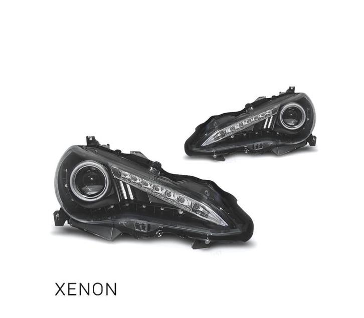 PHARES POUR TOYOTA GT86 12- DAYLIGHT XENON FOND NOIR, Auto-onderdelen, Verlichting, Verzenden