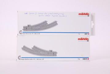 Märklin H0 - 24671/24672 - Voie ferrée pour trains, Hobby & Loisirs créatifs