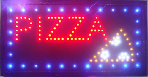 PIZZA LED bord lamp verlichting lichtbak reclamebord #B8, Maison & Meubles, Lampes | Autre, Envoi