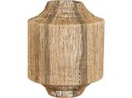 Mica Decorations Liliano Lantaarn - H51 x Ø40 cm - Jute -, Verzenden, Nieuw