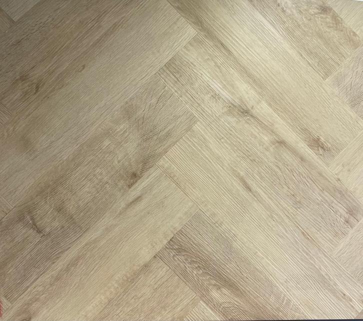Chicago klik PVC visgraat Beige licht eiken met, Doe-het-zelf en Bouw, Vloerdelen en Plavuizen, Ophalen of Verzenden