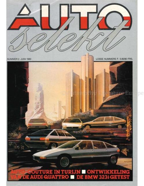 1980 AUTO SELEKT MAGAZINE 2 NEDERLANDS, Livres, Autos | Brochures & Magazines