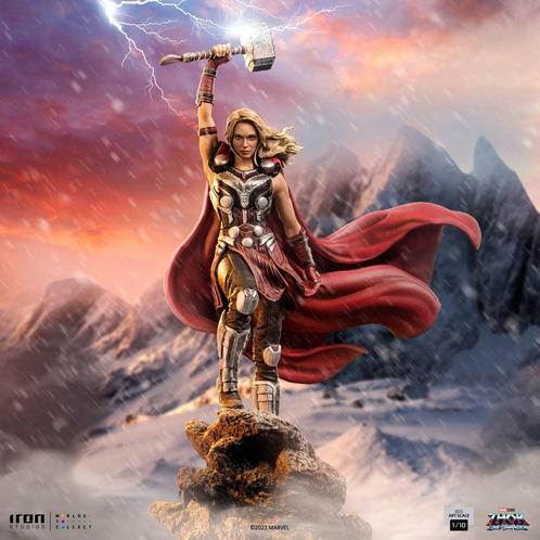 Thor: Love and Thunder BDS Art Scale Statue 1/10 Mighty Thor, Collections, Cinéma & Télévision, Enlèvement ou Envoi
