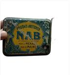 Zeldzame tin-lithografie Poudre NAB - Design Art Déco - A.