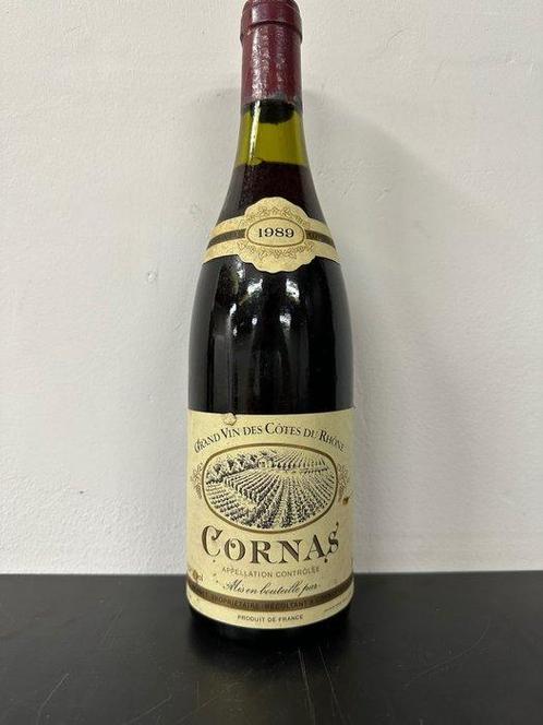 1989 Noel Verset, Cornas - Rhône - 1 Bouteilles (0,75 L), Collections, Vins