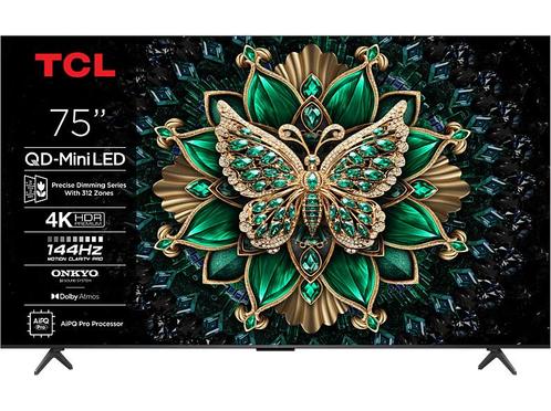 Tcl -   Qd-miniled Google Tv (2025) - Zwart, Audio, Tv en Foto, Televisies, 100 cm of meer, Nieuw, Overige merken, 100 cm of meer