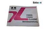 Instructie Boek Kawasaki VN 800 Classic 1996-2006 (VN800, Gebruikt