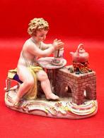 Meissen - Figurine - Allégorie du Feu - Porcelaine, Antiquités & Art
