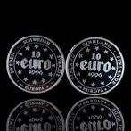 Finland, Zweden. 10 Euro 1996 (2 coins) Proof (Zonder