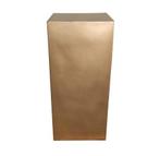 TM Sokkel zuil mat goud 50 x 50 x 100 CM, Verzenden, Nieuw