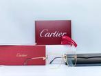 Cartier - Première Square Gold Planted 24k - Zonnebril