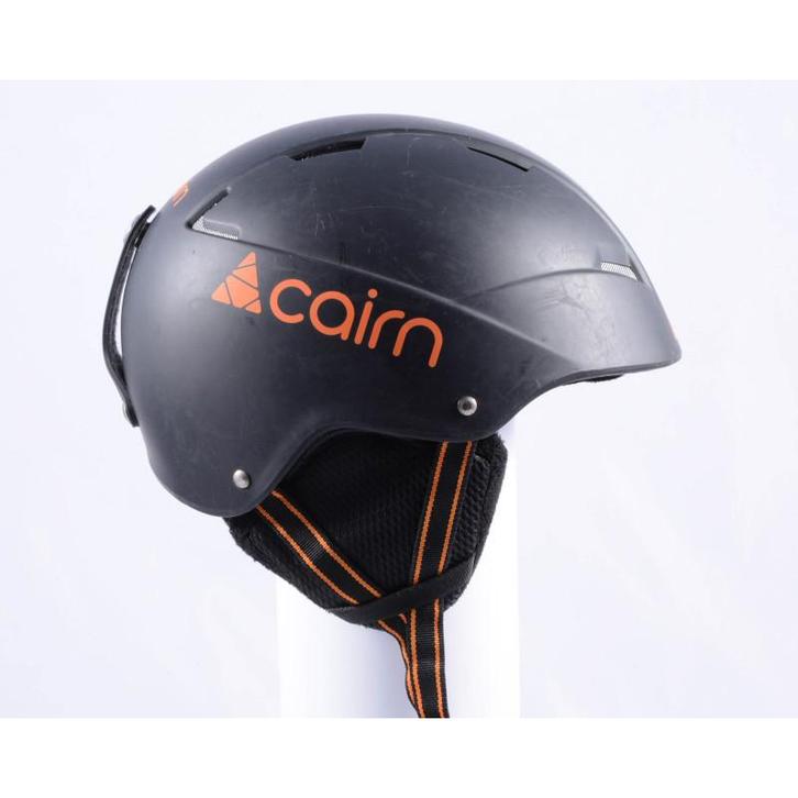 51 52 53 skihelm/snowboardhelm CAIRN LOC-ACTIVE JUNIOR, Matt, Sport en Fitness, Skiën en Langlaufen, Ski, Overige typen, Gebruikt
