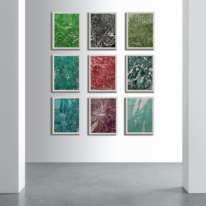 N. Magro - from “9 Drawings of Nature - Chromium Oxide, Antiek en Kunst, Kunst | Designobjecten