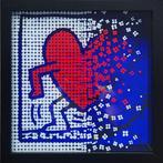 Wawapod - Keith Haring Heart art box 3d, Antiek en Kunst