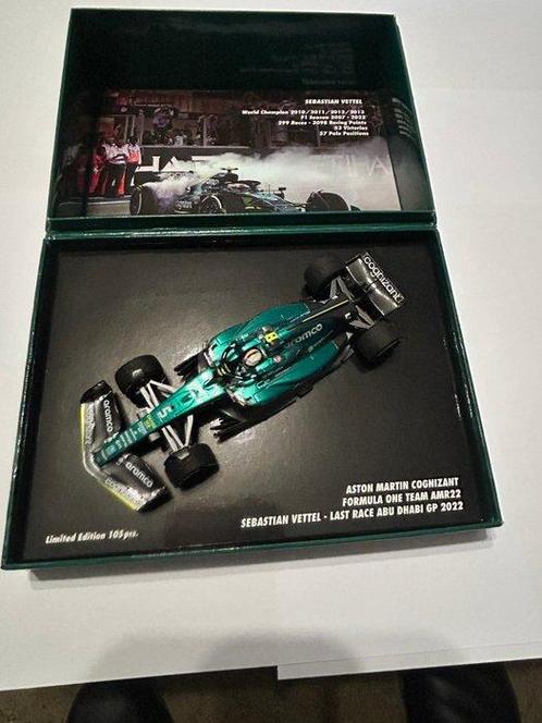 Aston Martin - Abu Dhabi Grand Prix - Sebastian Vettel -, Verzamelen, Automerken, Motoren en Formule 1