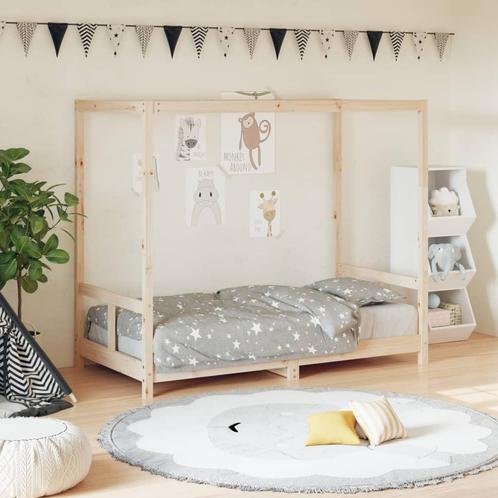 vidaXL Kinderbedframe 80x160 cm massief grenenhout, Kinderen en Baby's, Kinderkamer | Bedden, Nieuw, Verzenden