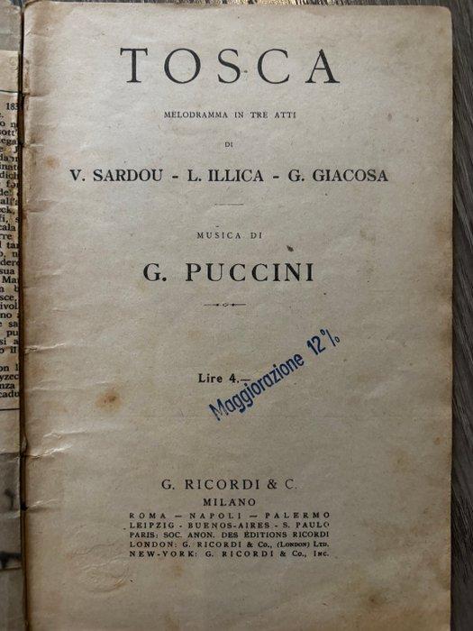 Giacomo Puccini - Tosca – First Edition – Primo libretto, Antiquités & Art, Antiquités | Livres & Manuscrits