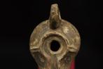 Romein (Republikein) Terracotta Adellijke olielamp - 7.5 cm