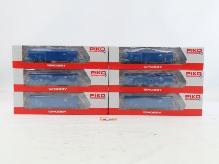 Piko H0 - 98549C1/98549C2/98549C3/98549C4 - Wagon de, Hobby en Vrije tijd, Modeltreinen | H0