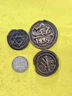 Marokko. 1/10 Real + 4 Falus + 2 Falus + 1 Falus (Zonder