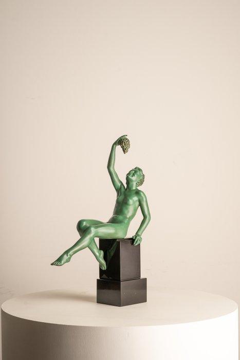 Max le Verrier - Beeldje - Corinthe - zwarte België, Antiek en Kunst, Kunst | Designobjecten