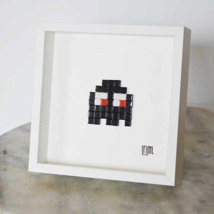 nLm - Pac-Man Zombie, Mosaic, Antiek en Kunst, Kunst | Schilderijen | Modern