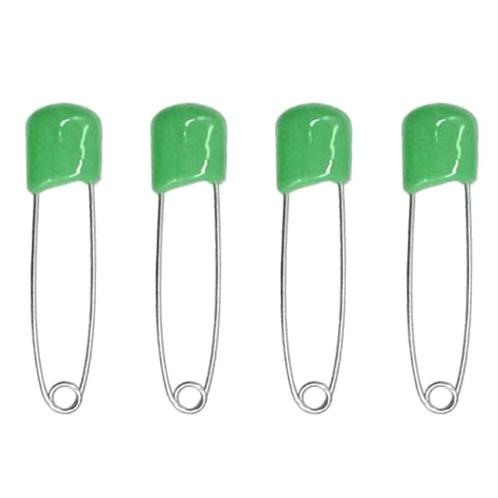 Fako Bijoux® - 4 Veiligheidsspelden Met Beschermkap -, Handtassen en Accessoires, Broches, Verzenden