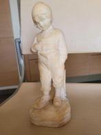 Beeldje, Mon ami - 27 cm - Albast - 1900