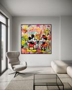 CASPA - Mickey and Minnie Mouse Love Jean-Michel Basquiat, Antiek en Kunst