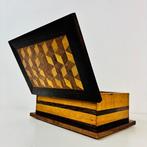 Doos - Art deco Amsterdamse School kistje - Hout