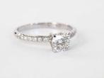 Verlovingsring - 14 karaat Witgoud - 0.87ct. tw. Diamant
