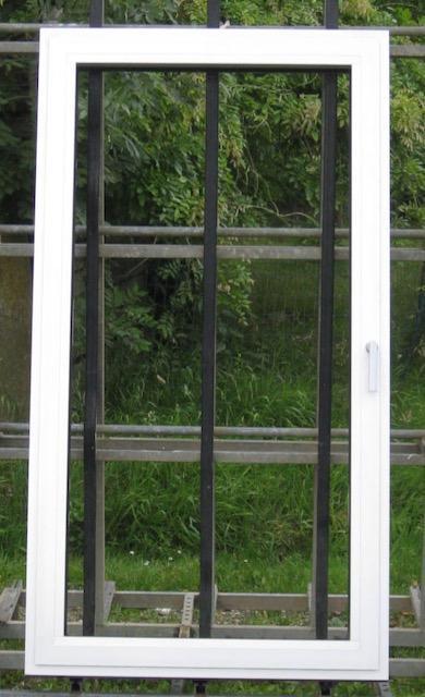 aluminium raam , chassis , venster 96 x 177 geanodiseerd, Doe-het-zelf en Bouw, Raamkozijnen en Schuifdeuren, Inclusief glas, Nieuw