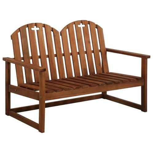 vidaXL Tuinbank 110 cm massief acaciahout, Tuin en Terras, Tuinsets en Loungesets, Nieuw, Verzenden