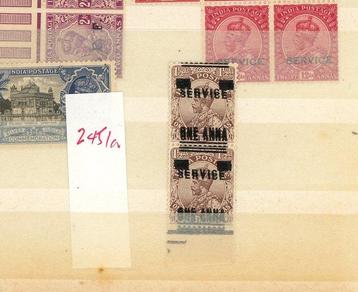 India - India, klein assortiment van klassiekers/SM, beschikbaar voor biedingen
