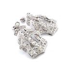 Oorbellen - 18 karaat Witgoud - 2.20ct. tw. Diamant, Nieuw