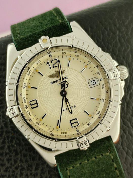 Breitling - Wings Pilot - A10050 - Heren - 1990-1999, Bijoux, Sacs & Beauté, Montres | Hommes