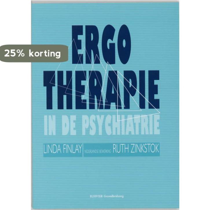 Ergotherapie in de psychiatrie 9789035219540 Linda Finlay, Boeken, Wetenschap, Zo goed als nieuw, Verzenden