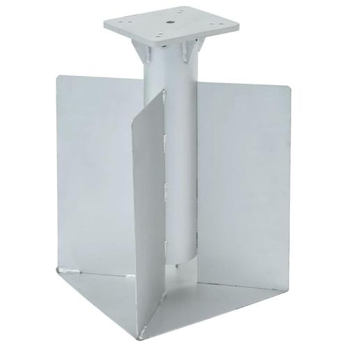 vidaXL Parasolvoet voor in de grond 27,5x27,5x45 cm staal, Tuin en Terras, Parasols, Nieuw, Verzenden