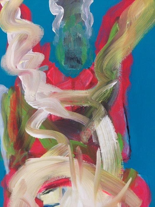 Jules Atarax (1985) - Primal scream, Antiquités & Art, Art | Peinture | Moderne