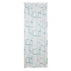 Douchegordijn Sealskin PEVA Retro 180x200 Blauw
