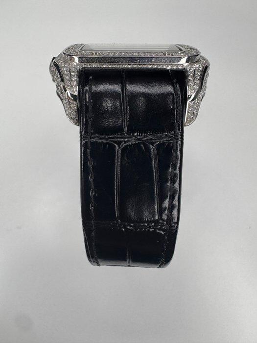 Cartier - Santos 100 XL - Zonder Minimumprijs - 2656 Custom, Handtassen en Accessoires, Horloges | Heren