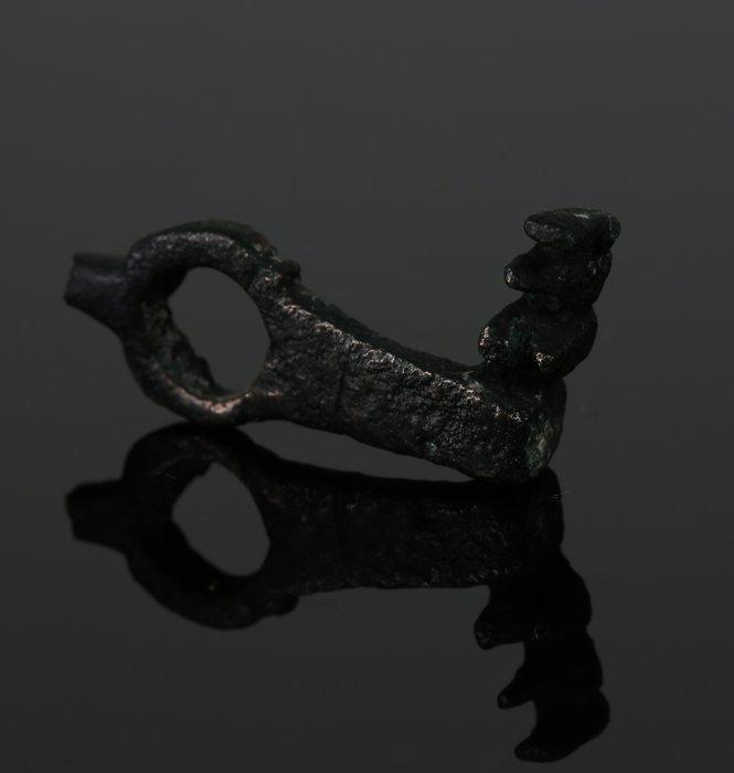 Oud-Romeins Brons Key (Zonder minimumprijs), Bijoux, Sacs & Beauté, Bijoux anciens